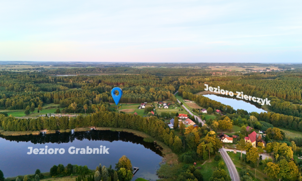 Działka budowlana 1989 m² | MPZP | 200m od jeziora