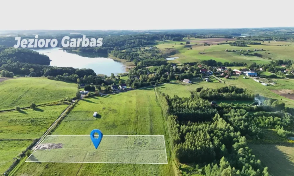 Działka 5279 m² | WZ na 5 domów | blisko jeziora